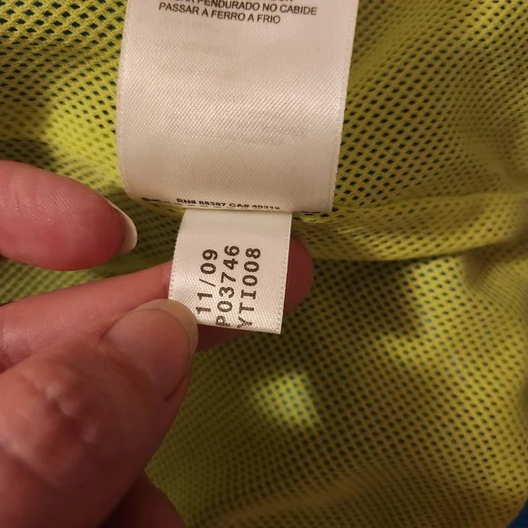 Adidas Original 2009 Colour-Block Hooded Zip Up Windbreaker Jacket Mens Size M - Picture 11 of 12